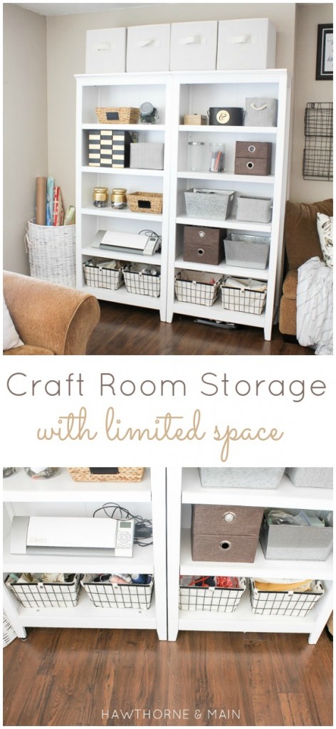 Craft Room Storage with Limited Space – HAWTHORNE AND MAIN