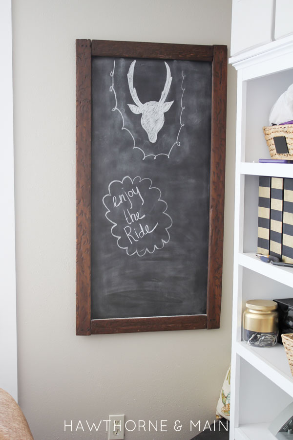 How To Create Pretty Chalkboard Lettering - Canary Street Crafts