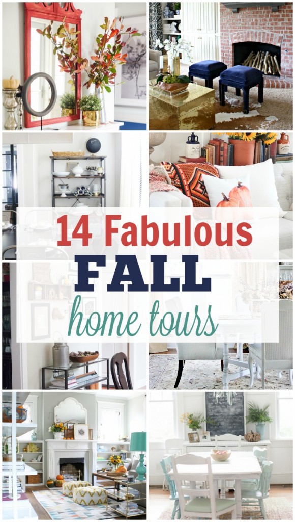 14 Fabulous Fall Home Tours   14 Fabulus Fall Home Tours 580x1024 