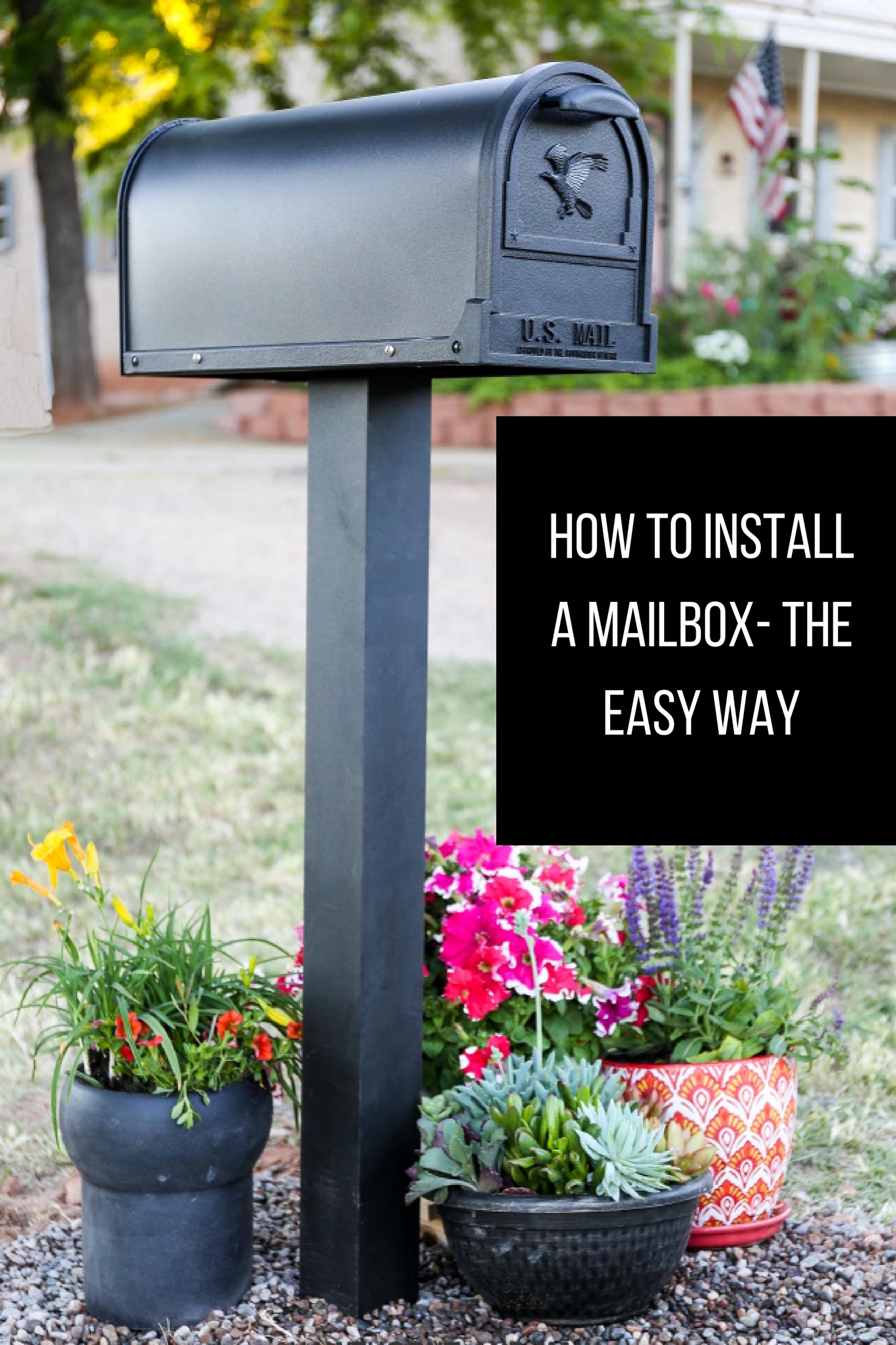 How to Install a Mailbox- The easy way – HAWTHORNE AND MAIN